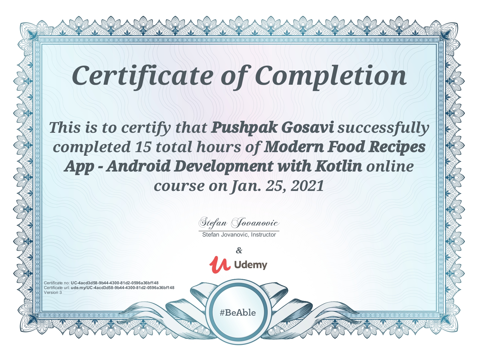 Android Udemy